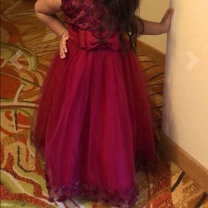 Floor length ball gowns